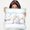 Polar Bears Throw Pillow By George Dyachenko