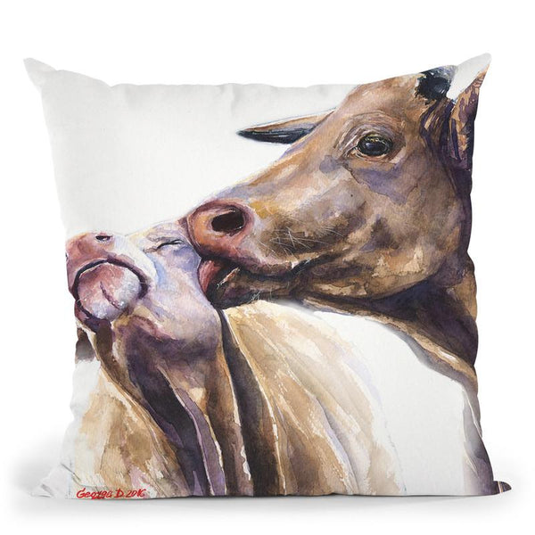Romance Throw Pillow By George Dyachenko