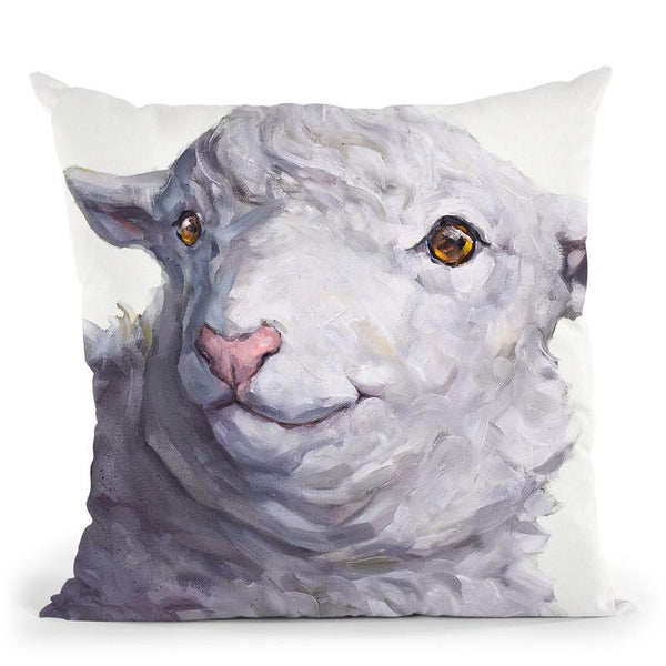 Sheep Throw Pillow By George Dyachenko