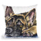 Shepherd Puppy Throw Pillow By George Dyachenko
