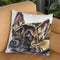 Shepherd Puppy Throw Pillow By George Dyachenko