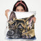 Shepherd Puppy Throw Pillow By George Dyachenko