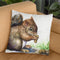 Squirrel Throw Pillow By George Dyachenko