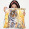 Tiger Throw Pillow By George Dyachenko