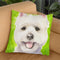 Westie Throw Pillow By George Dyachenko