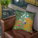 Klimt Bauerngarten Throw Pillow By Gustav Klimt