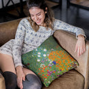 Klimt Bauerngarten Throw Pillow By Gustav Klimt