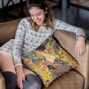 Lady With Fan 1918 Throw Pillow By Gustav Klimt