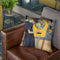 Musik I 1895 Throw Pillow By Gustav Klimt
