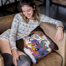 The Virgin 1913 Throw Pillow By Gustav Klimt