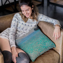 Attersee Throw Pillow By Gustav Klimt