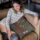 Country Garden 1906 Throw Pillow By Gustav Klimt