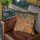 Forest Of Beech Trees Throw Pillow By Gustav Klimt