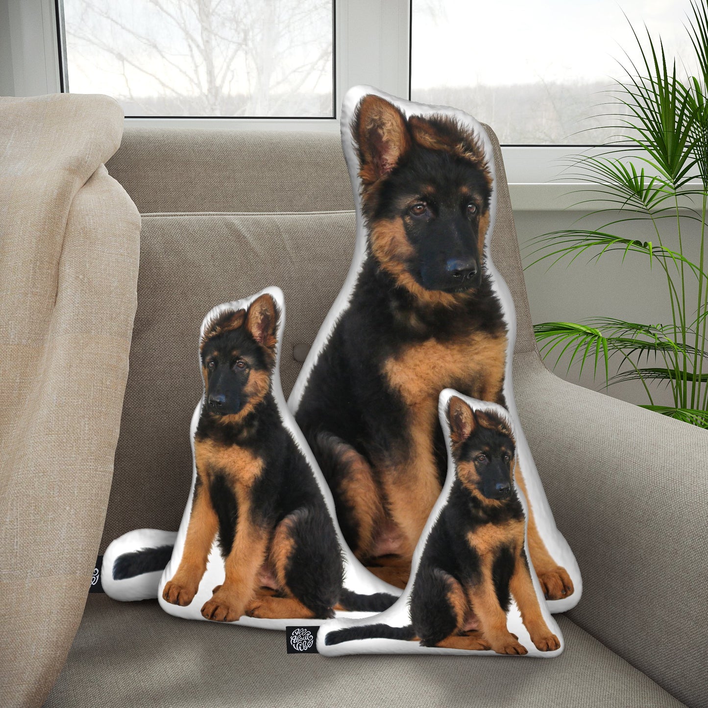 Personalized German Shepherd Pillow
