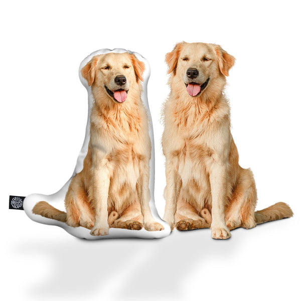 Custom Golden Retriever Shaped Dog Pillow