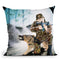 Armor Of God Throw Pillow By Holly Simental