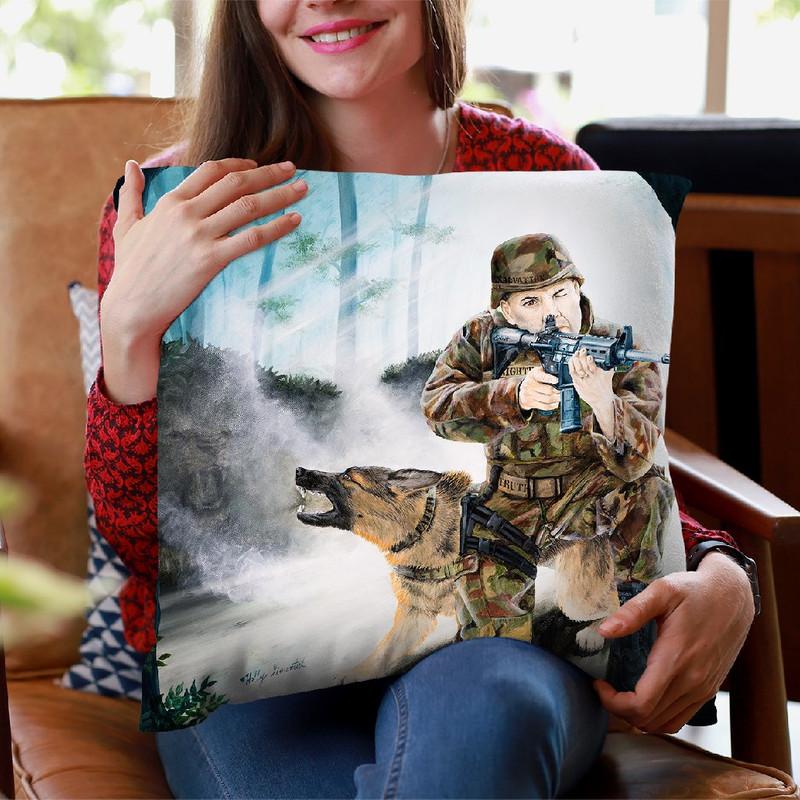 Armor Of God Throw Pillow By Holly Simental