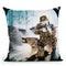 Armor Of God With Verse Throw Pillow By Holly Simental