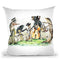 Bluegrass Gang Throw Pillow By Holly Simental