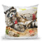 Chocolate Bandit Throw Pillow By Holly Simental