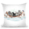 Critter Canoe Throw Pillow By Holly Simental
