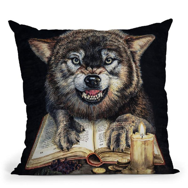 Fictionin The Flesh Throw Pillow By Holly Simental