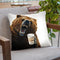 Grizzly Mornings Throw Pillow By Holly Simental