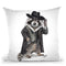 Raccoon Bandit Throw Pillow By Holly Simental