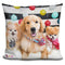 Boo Happy Holidays From The Crew Throw Pillow