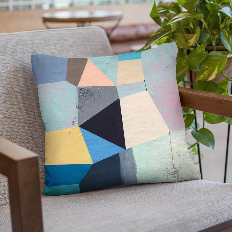 Sitting Still Throw Pillow By Image Conscious - by all about vibe