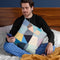 Sitting Still Throw Pillow By Image Conscious - by all about vibe