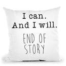 I Can Throw Pillow By Image Conscious - by all about vibe