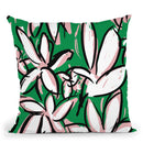 Wild Garden One Throw Pillow By Image Conscious - by all about vibe