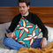 Wild Garden Two Throw Pillow By Image Conscious - by all about vibe