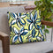 Wild Garden Three Throw Pillow By Image Conscious - by all about vibe