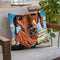 Sand Dog Throw Pillow By Image Conscious - by all about vibe