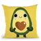 Luvacado Throw Pillow By Image Conscious - by all about vibe