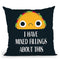 Mixed Fillings Throw Pillow By Image Conscious - by all about vibe
