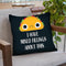 Mixed Fillings Throw Pillow By Image Conscious - by all about vibe