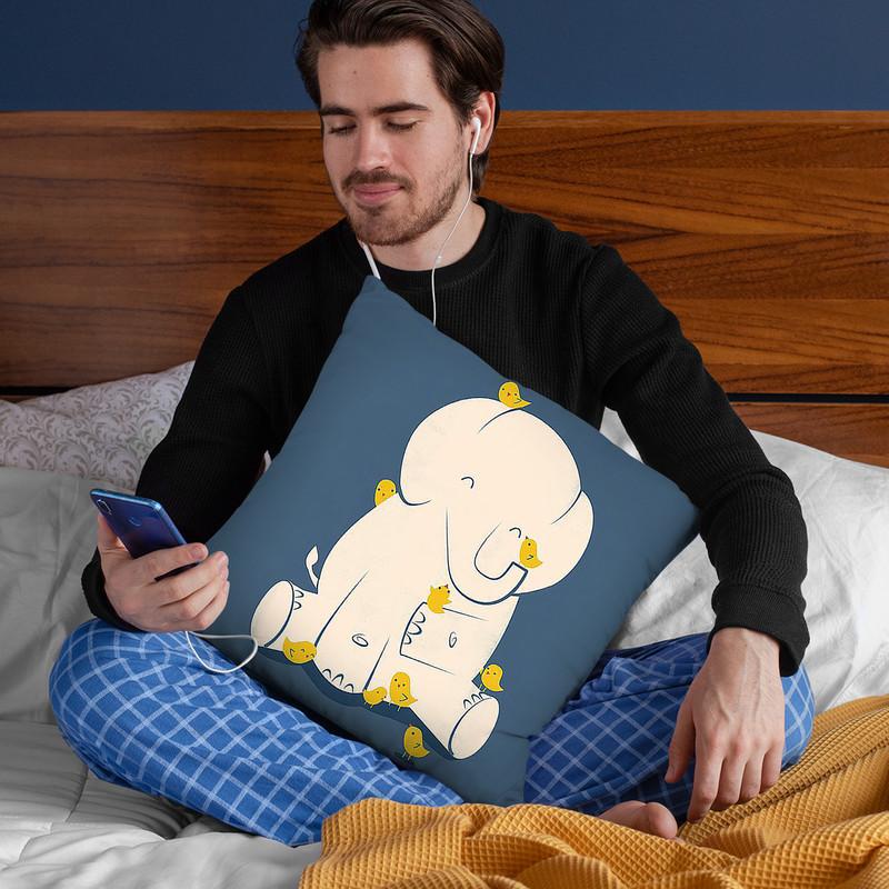 Big Mama Throw Pillow By Image Conscious - by all about vibe