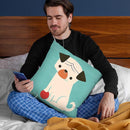 My Red Ball Throw Pillow By Image Conscious - by all about vibe