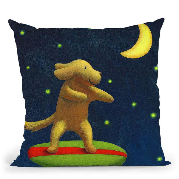 Night Rider Throw Pillow By Image Conscious - by all about vibe