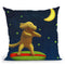 Night Rider Throw Pillow By Image Conscious - by all about vibe
