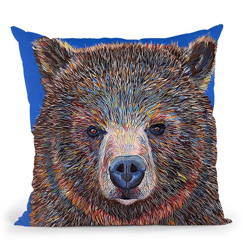 Gus Throw Pillow By Image Conscious - by all about vibe