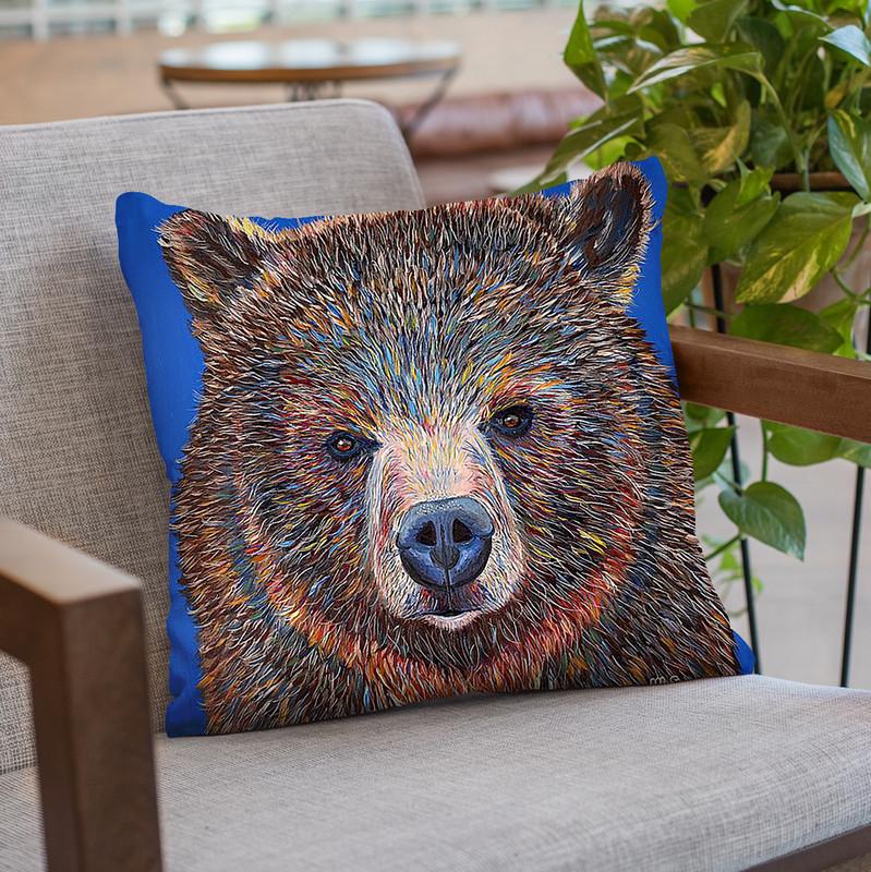 Gus Throw Pillow By Image Conscious - by all about vibe