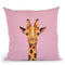 Baby Giraffe Throw Pillow By Image Conscious - by all about vibe