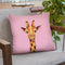 Baby Giraffe Throw Pillow By Image Conscious - by all about vibe
