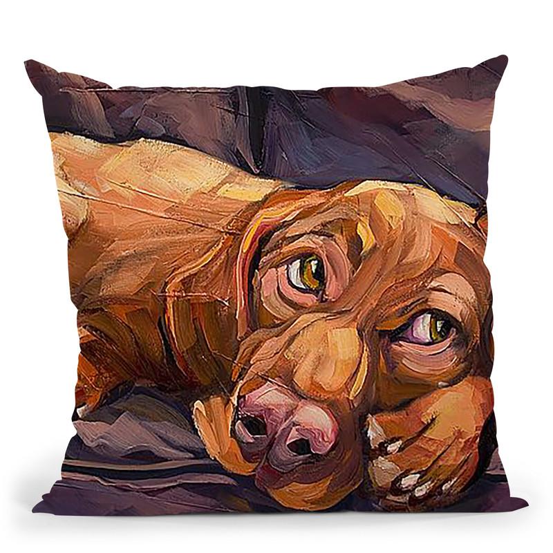 Beauty Rest Throw Pillow By Image Conscious - by all about vibe