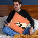 The Pug And The Panda Throw Pillow By Image Conscious - by all about vibe