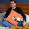 The Pug And The Panda Throw Pillow By Image Conscious - by all about vibe